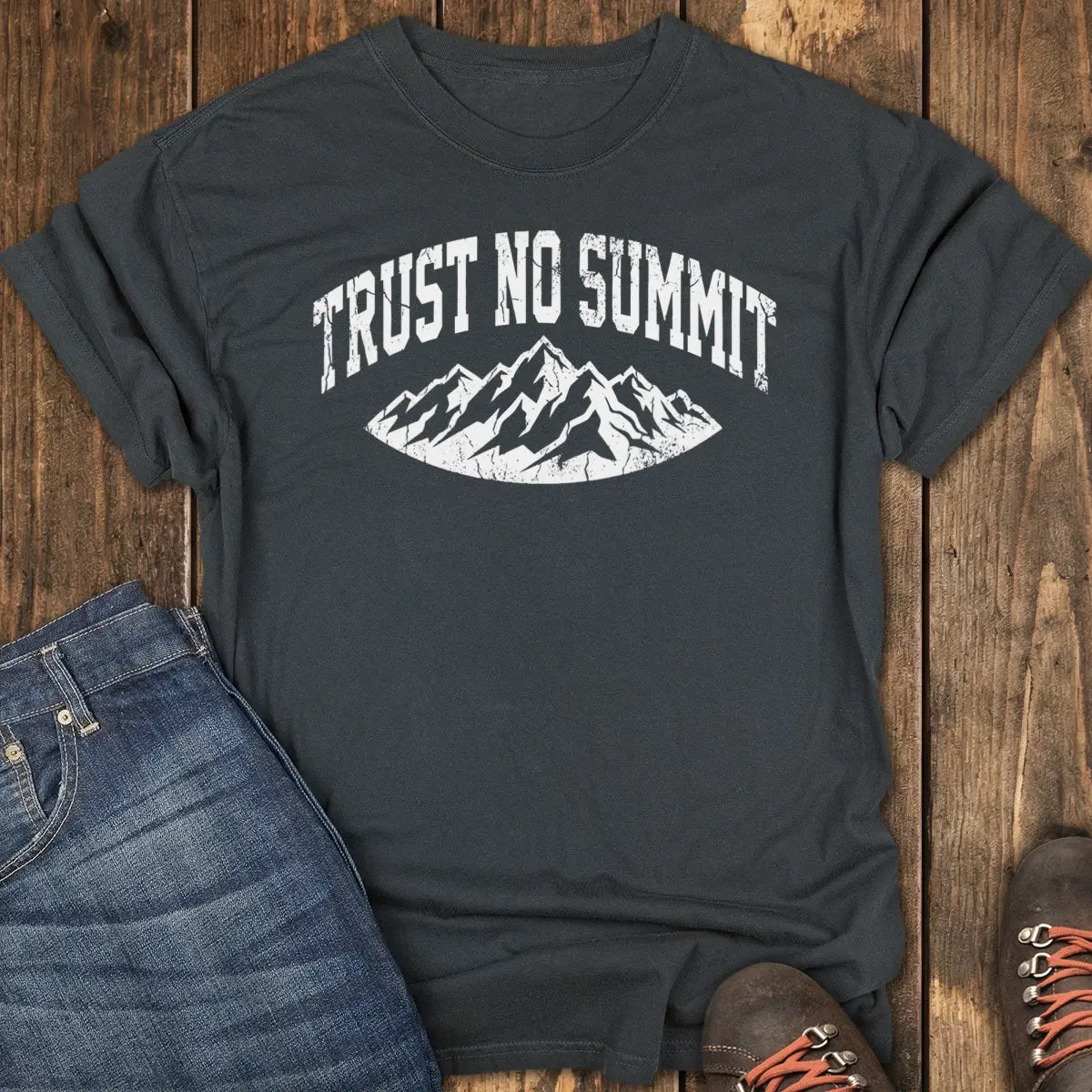 Trust No Summit Tee - Black