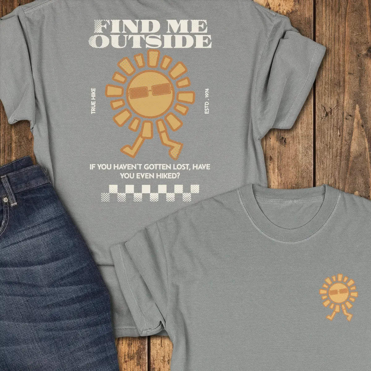 Try Harder Tee - Grey