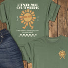 Try Harder Tee - Moss