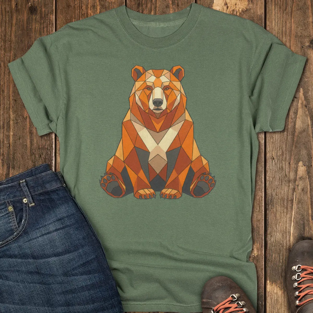 Unbearable Tee - Moss