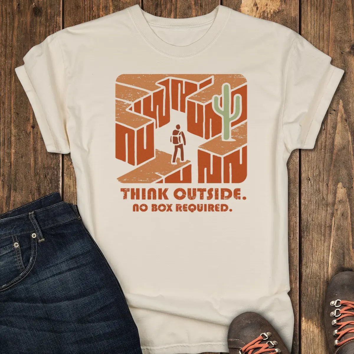 Unboxed Tee - Ivory