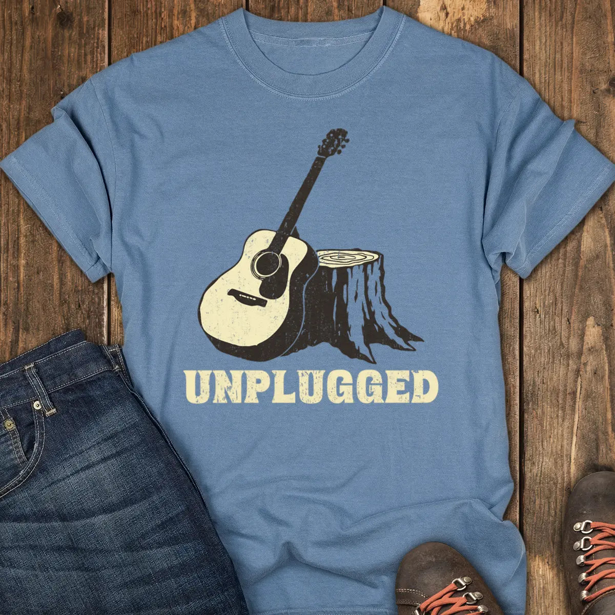 Unplugged Tee Tee - Blue Jean