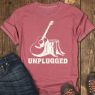 Unplugged Tee Tee - Crimson