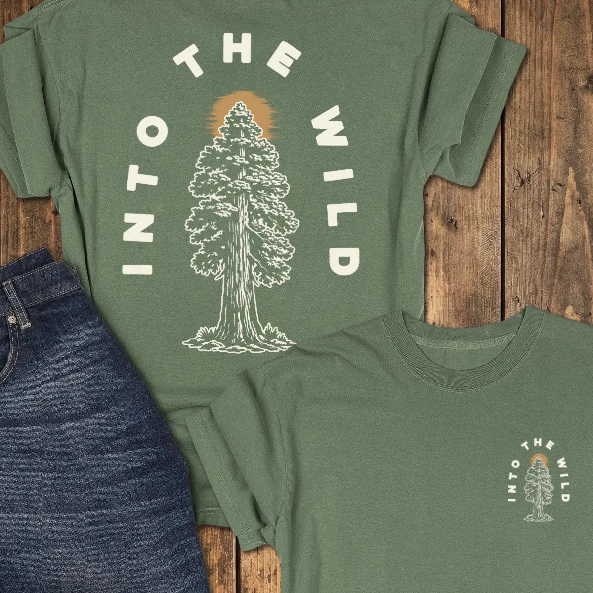 Unreachable Tee - Moss