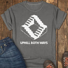 Uphill Both Ways Tee Tee - Pepper