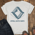 Uphill Both Ways Tee Tee - White