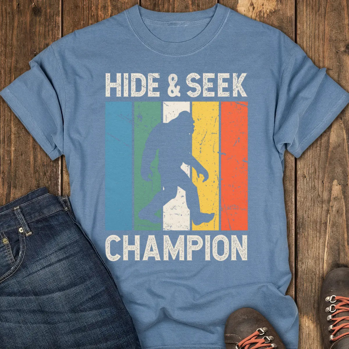 Vintage Hide Champ Tee - Blue Jean