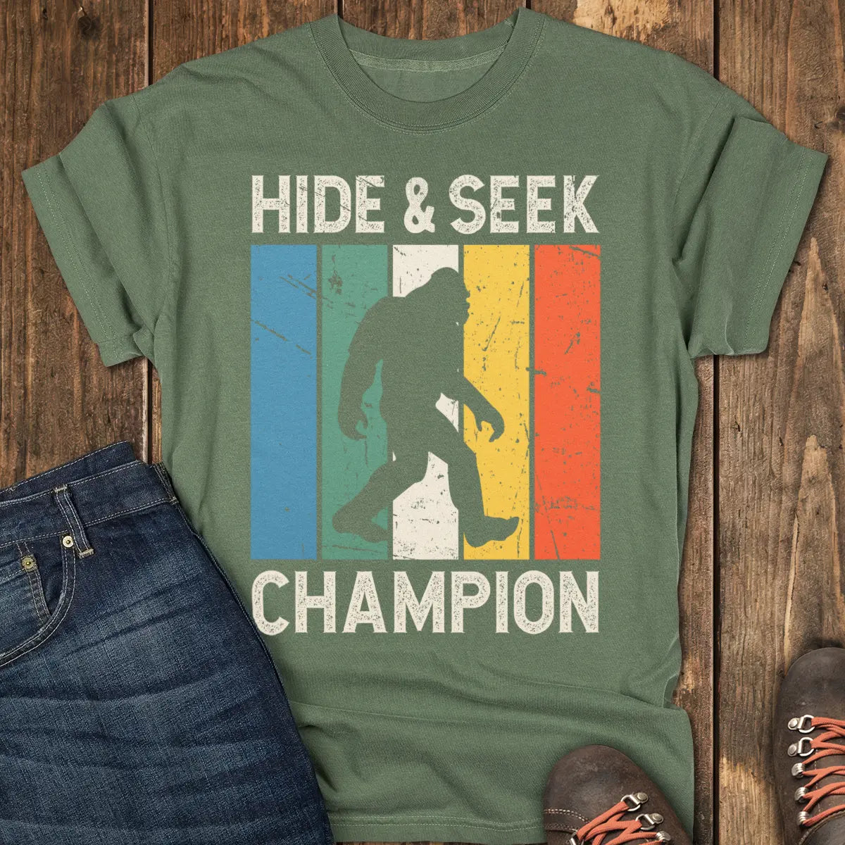 Vintage Hide Champ Tee - Moss