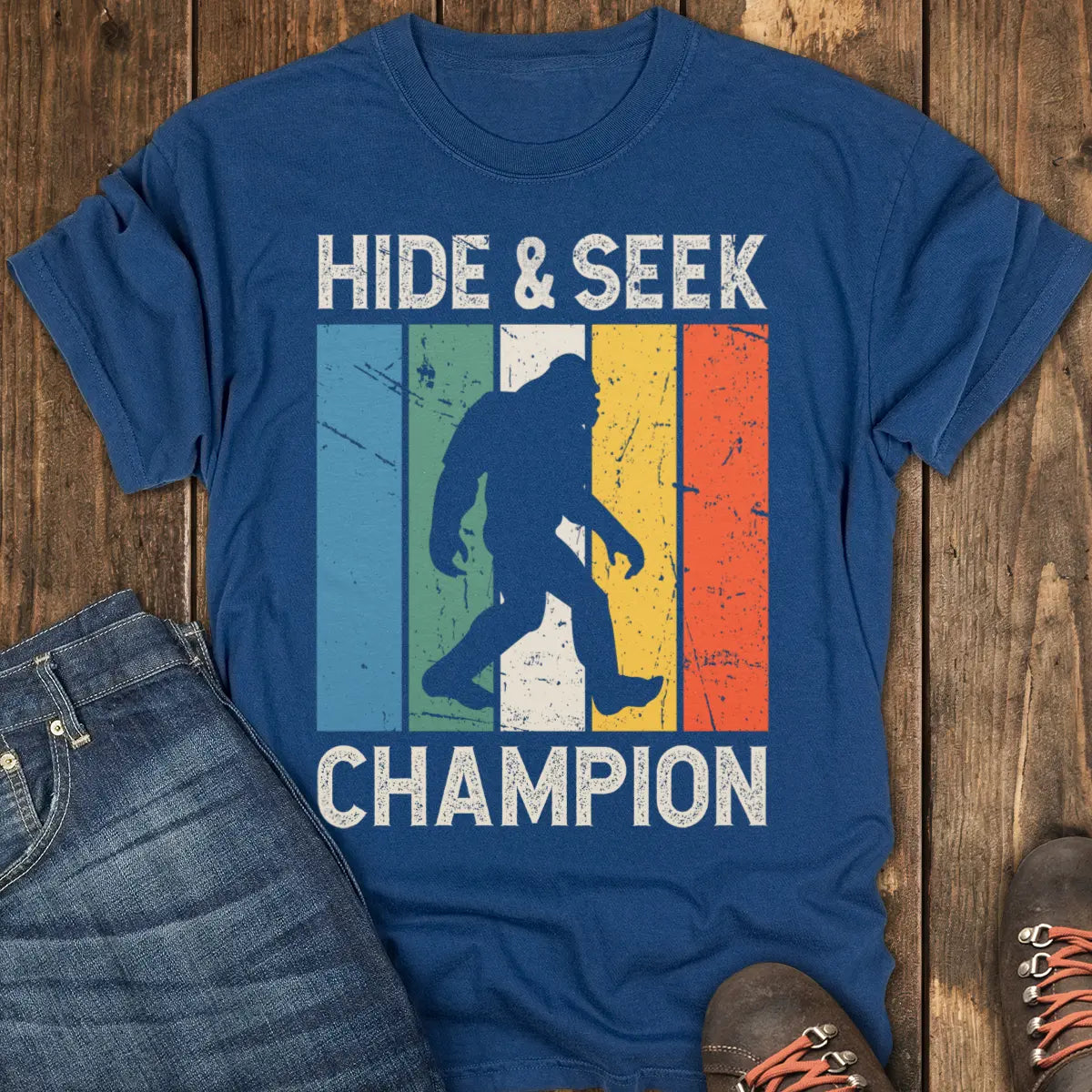 Vintage Hide Champ Tee - Navy