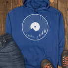 Vinyl Sunset Hoodie - True Navy