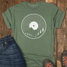 Vinyl Sunset Tee - Moss