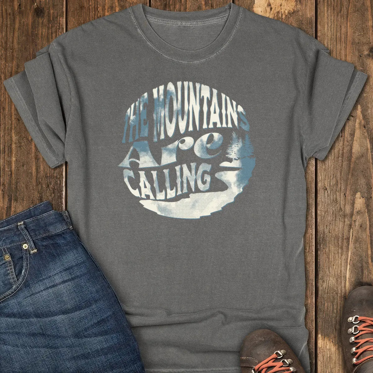 Voicemail Tee - Pepper