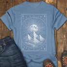 Wanderlight Peaks Tee - Blue Jean