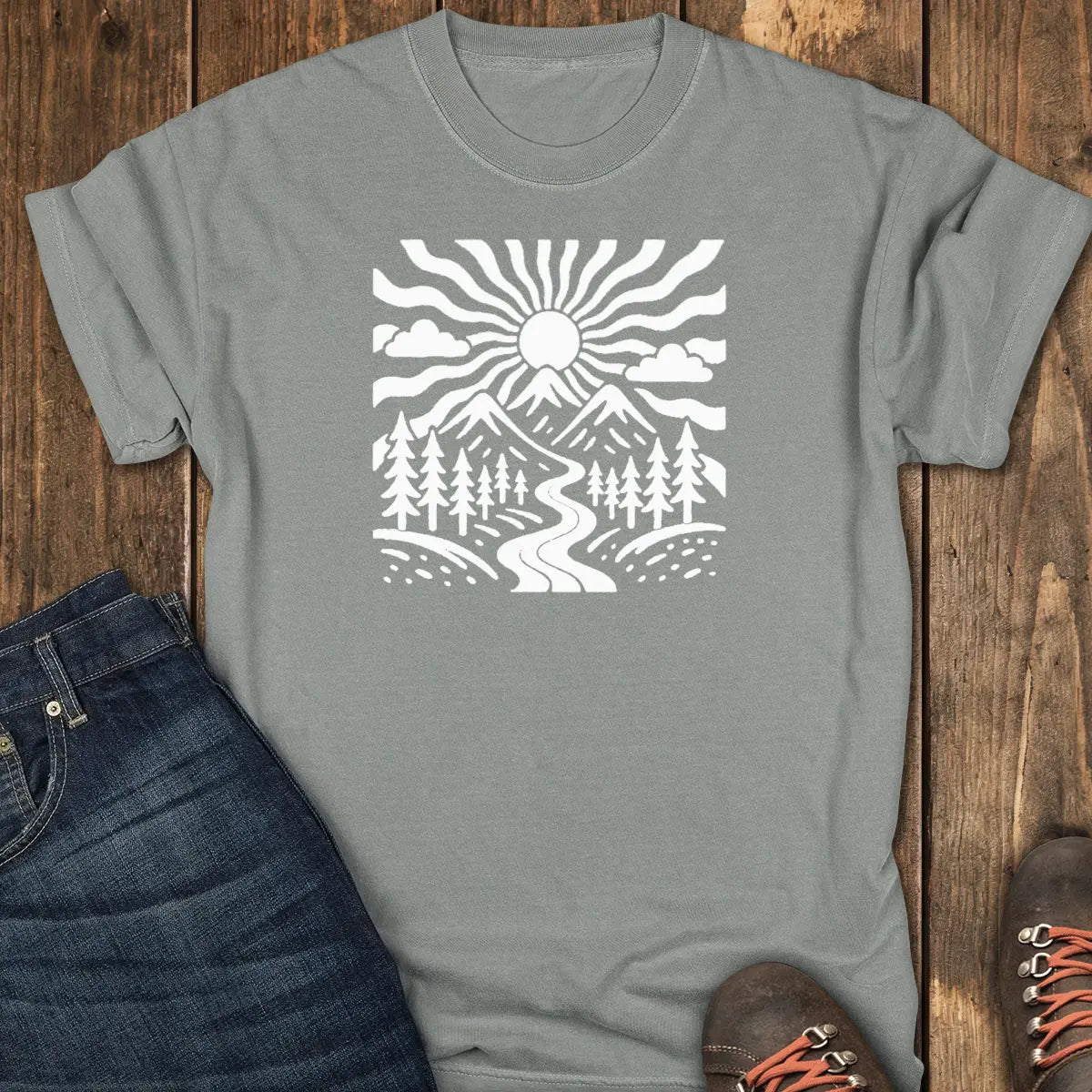 Wanderlight Tee - Grey