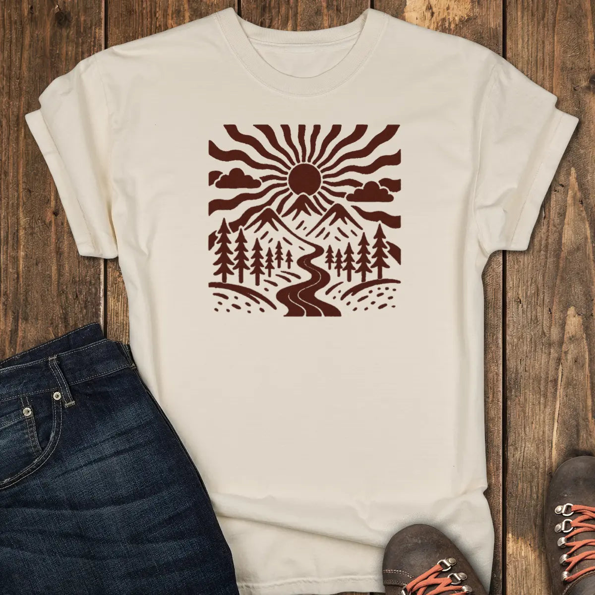 Wanderlight Tee - Ivory
