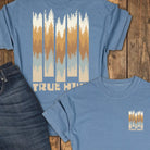 Warm Woods Tee - Blue Jean