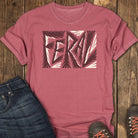 Weekend Feral Tee - Crimson