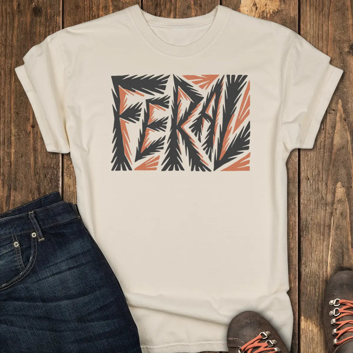 Weekend Feral Tee - Ivory