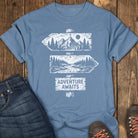 Where Next Tee - Blue Jean