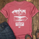 Where Next Tee - Crimson