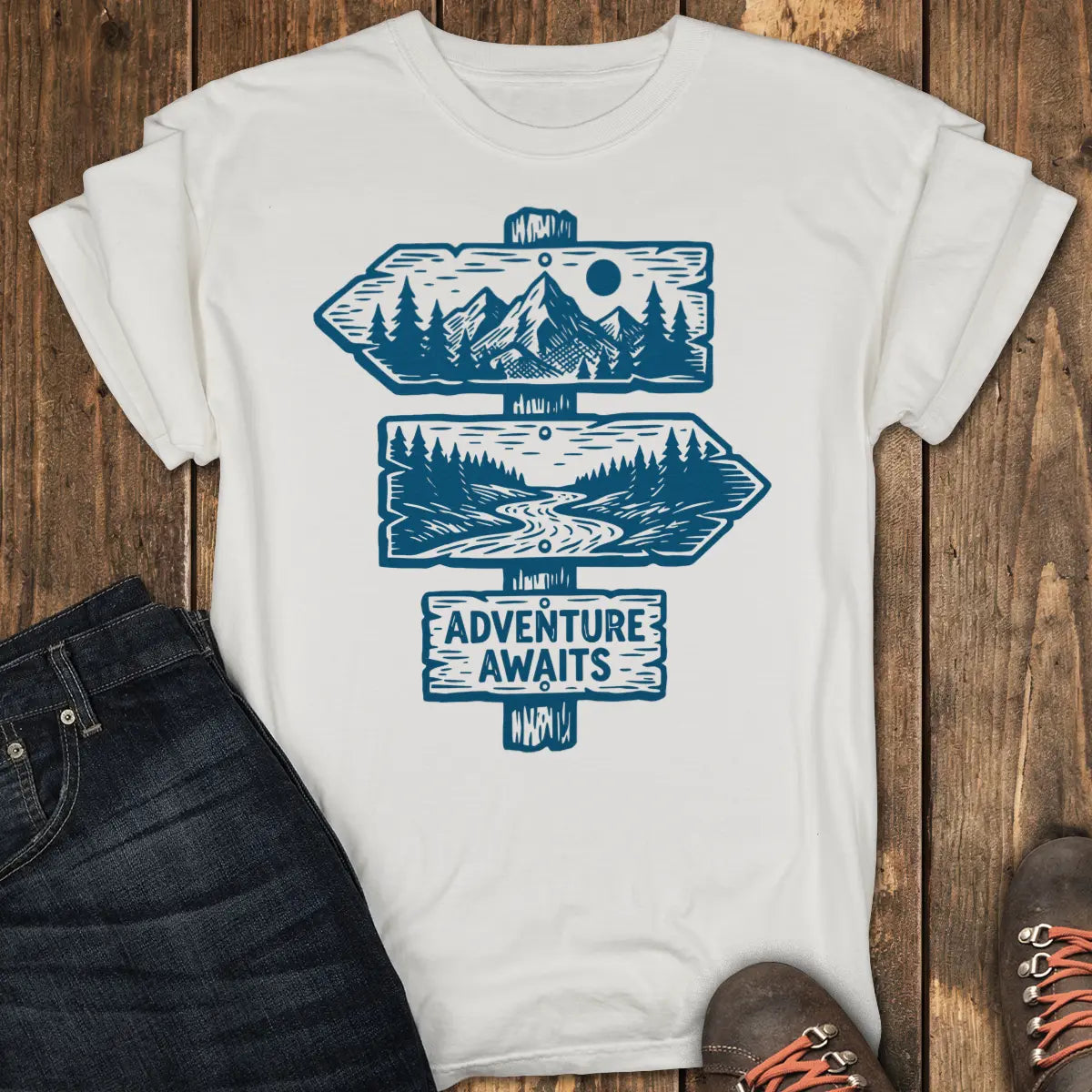 Where Next Tee - White