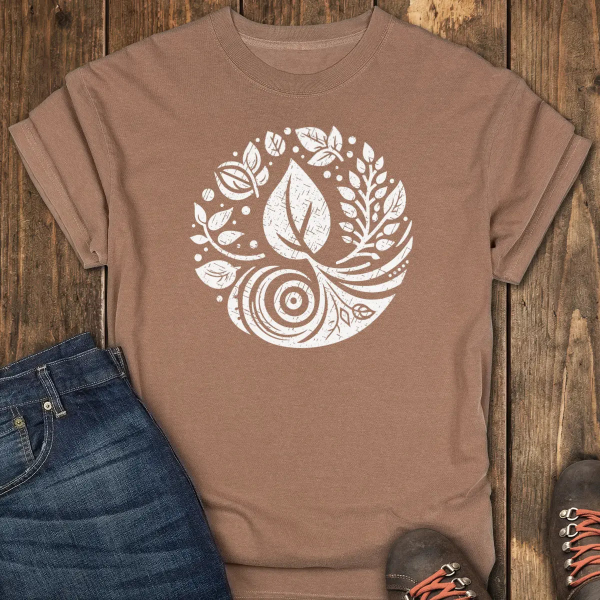 Whirlwind Tee - Espresso