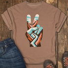 Wild Peace Tee - Espresso