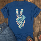 Wild Peace Tee - Navy