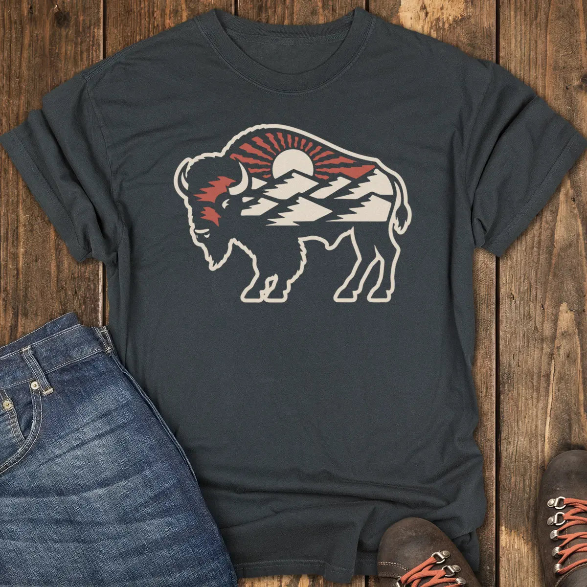 Wild Plains Tee - Black