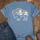 Wild Plains Tee - Blue Jean