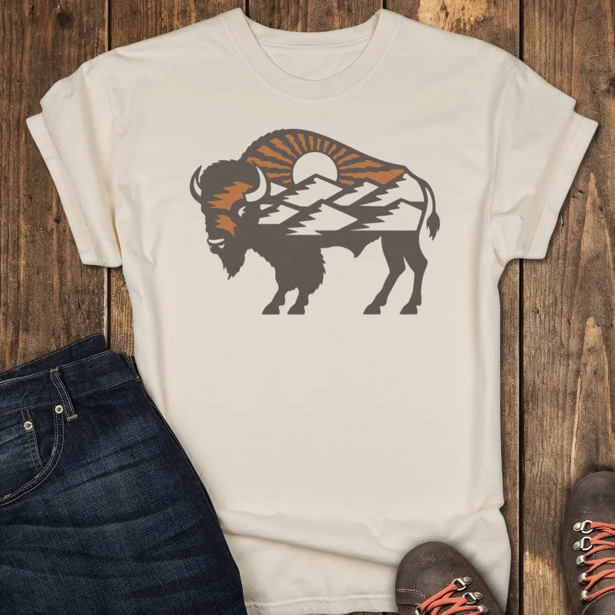 Wild Plains Tee - Ivory