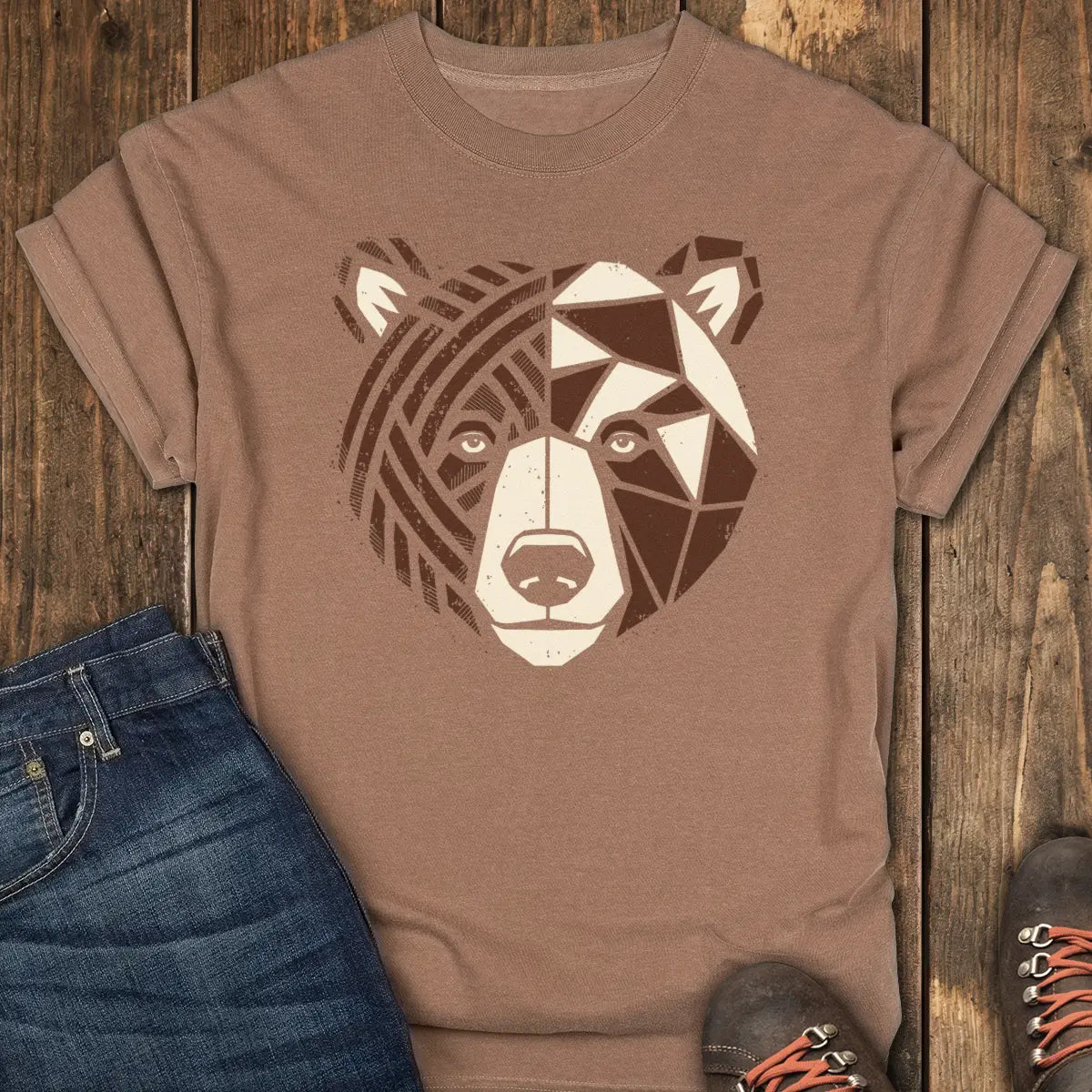 Wild Split Tee - Espresso