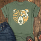 Wild Split Tee - Moss