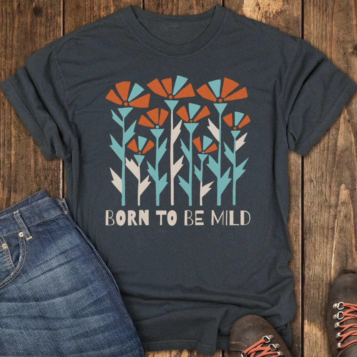 Wildflower Mild Tee - Black