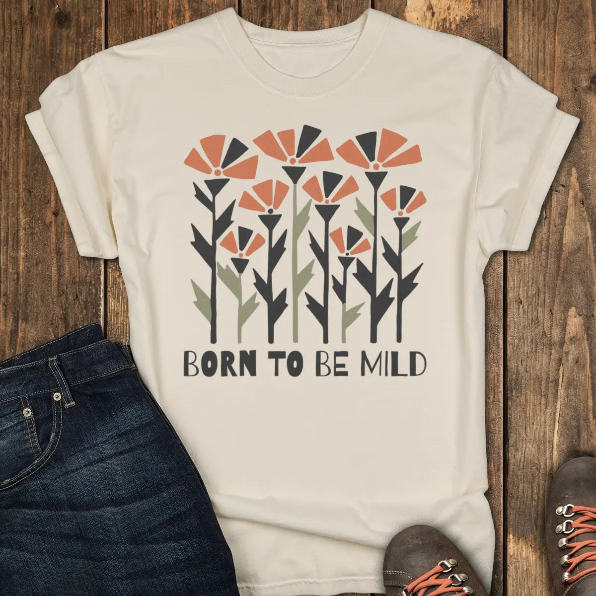 Wildflower Mild Tee - Ivory