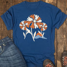 Wildflower Tee - Navy