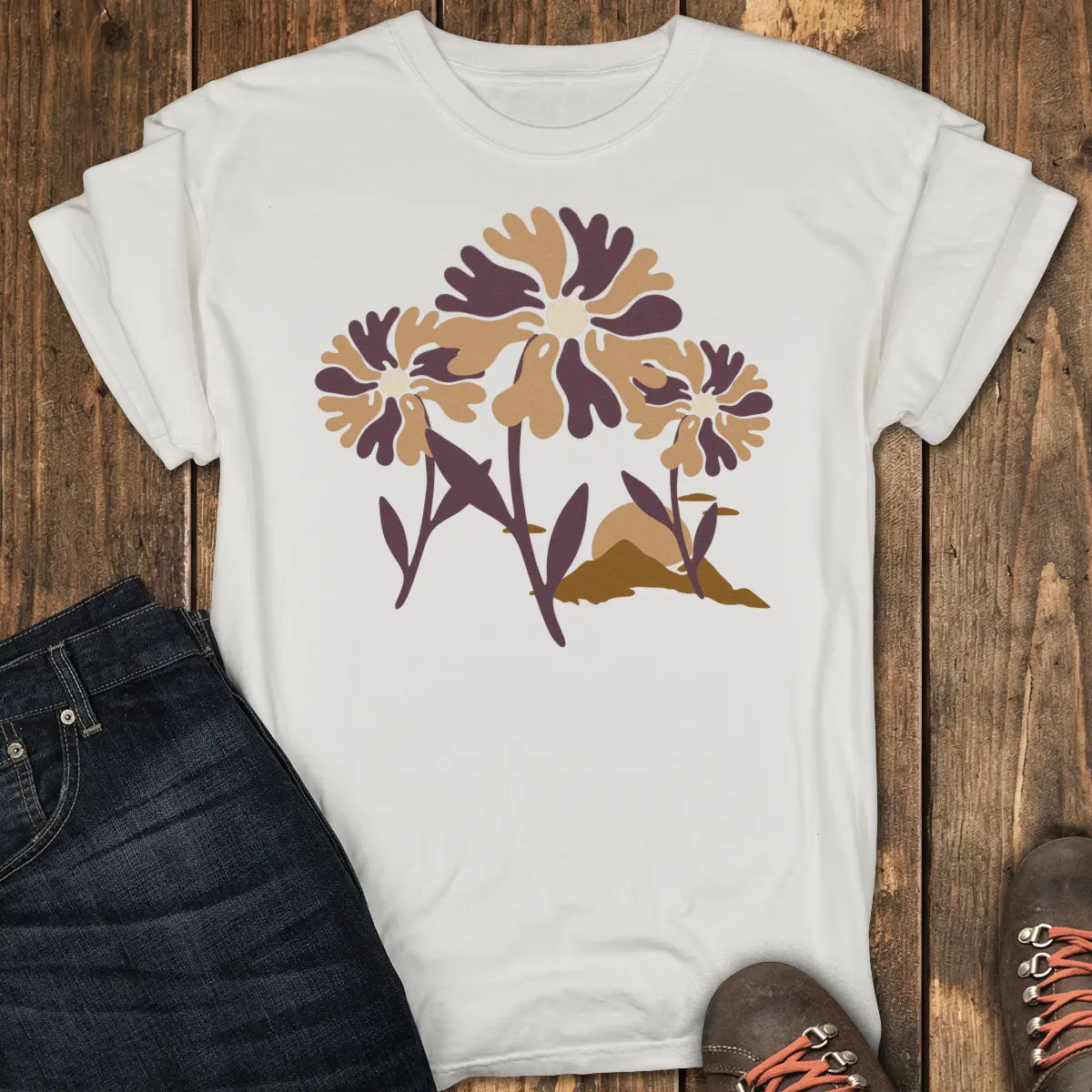 Wildflower Tee - White