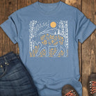 Wildflower Wanderer Tee - Blue Jean