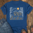Wildflower Wanderer Tee - Navy