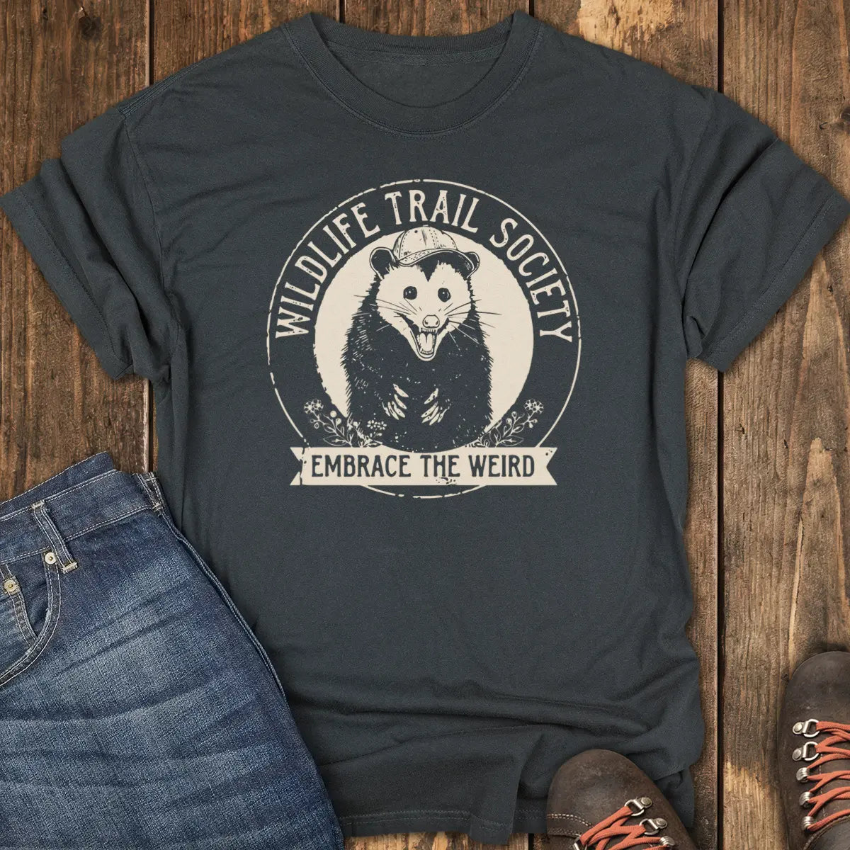 Wildlife Trail Society Tee - Black
