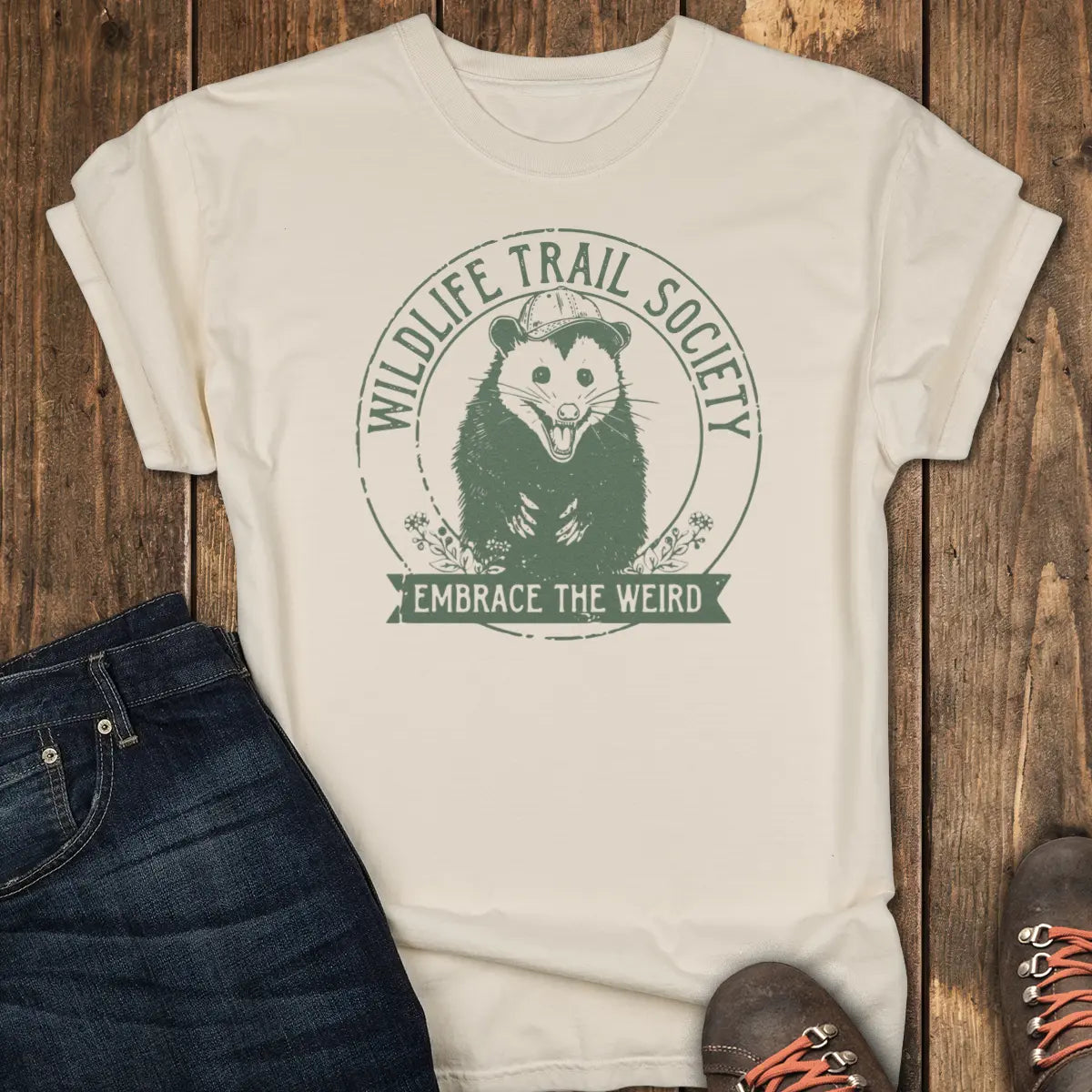 Wildlife Trail Society Tee - Ivory