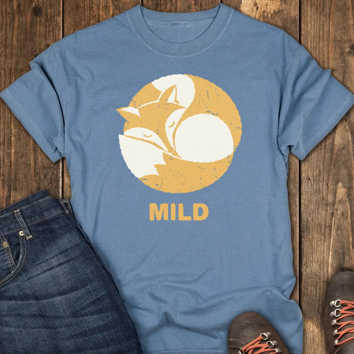 Wildly Mild Tee - Blue Jean