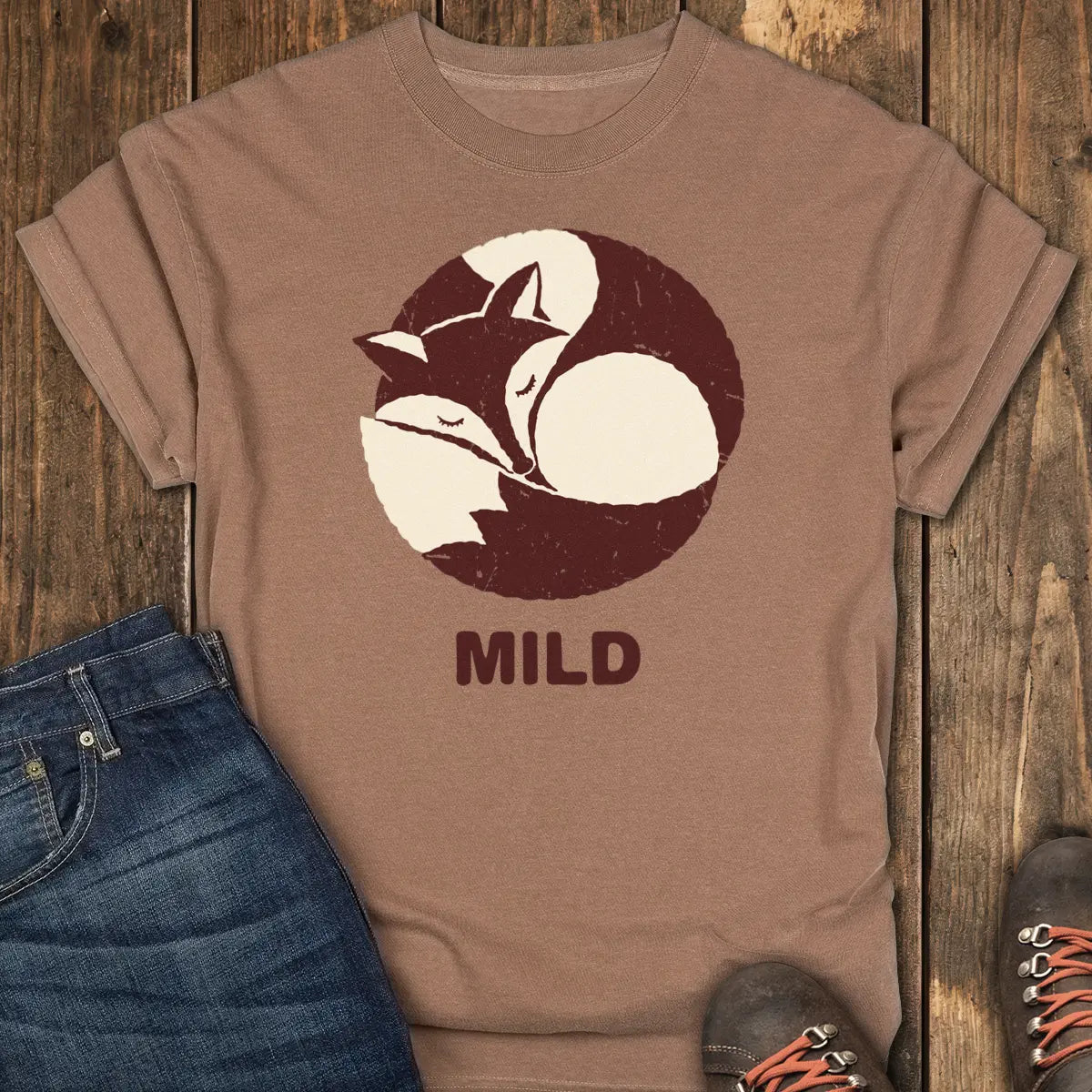 Wildly Mild Tee - Espresso