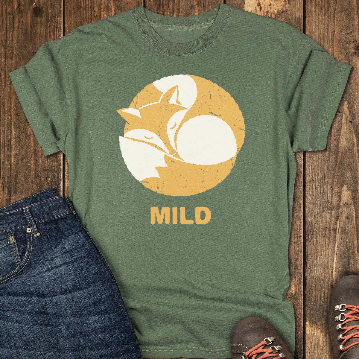 Wildly Mild Tee - Moss