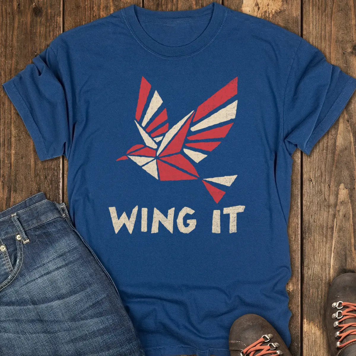 Wing It Tee - Navy
