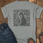 Woodland Fox Tee - Grey