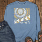 Worth the Climb Sweatshirt - Blue Jean