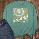 Worth the Climb Sweatshirt - Light Green