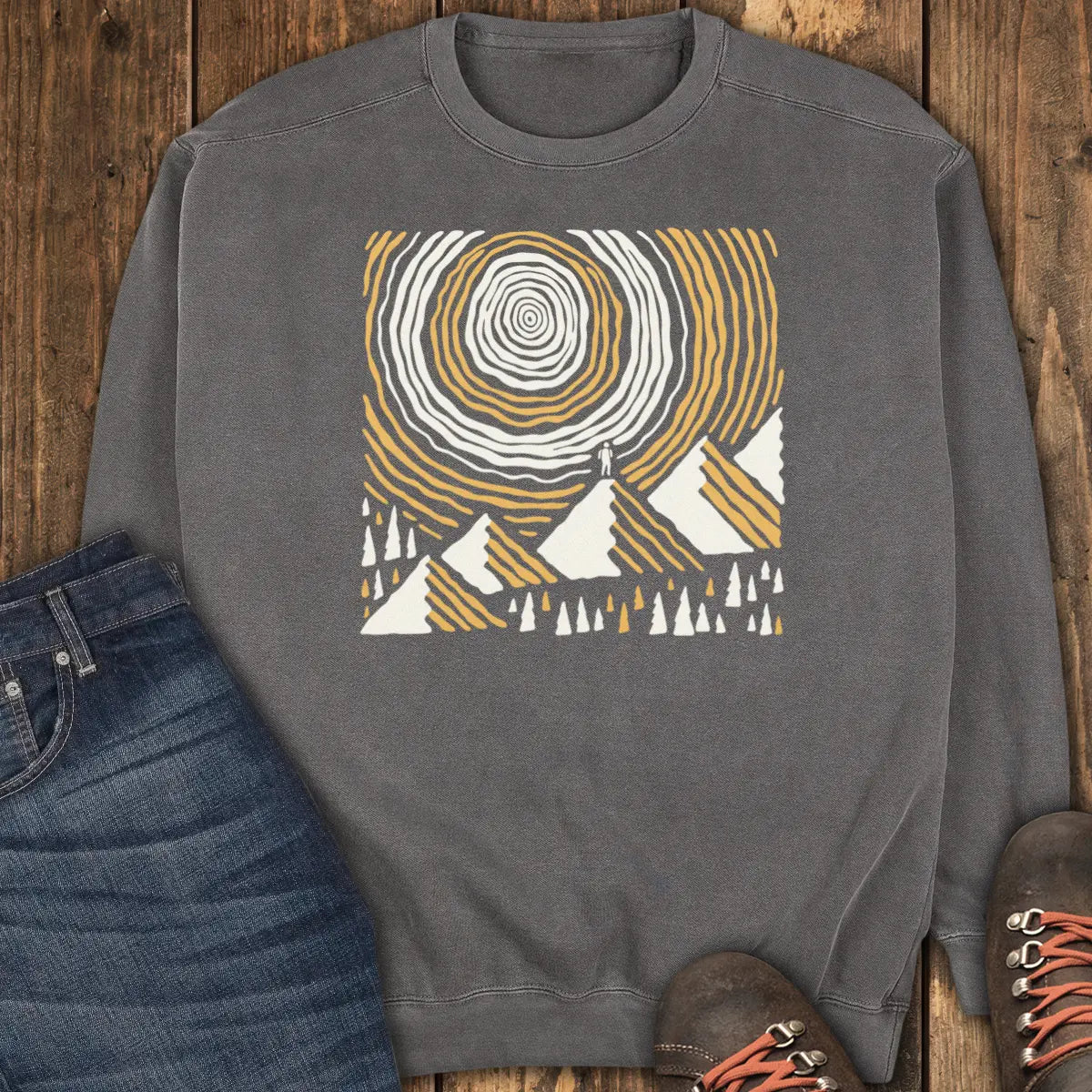 Worth the Climb Sweatshirt - Pepper