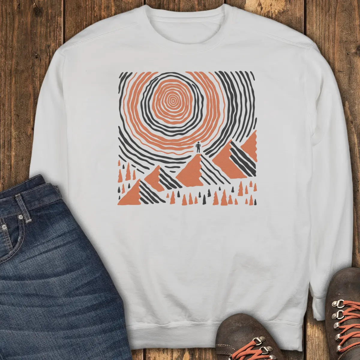 Worth the Climb Sweatshirt - White